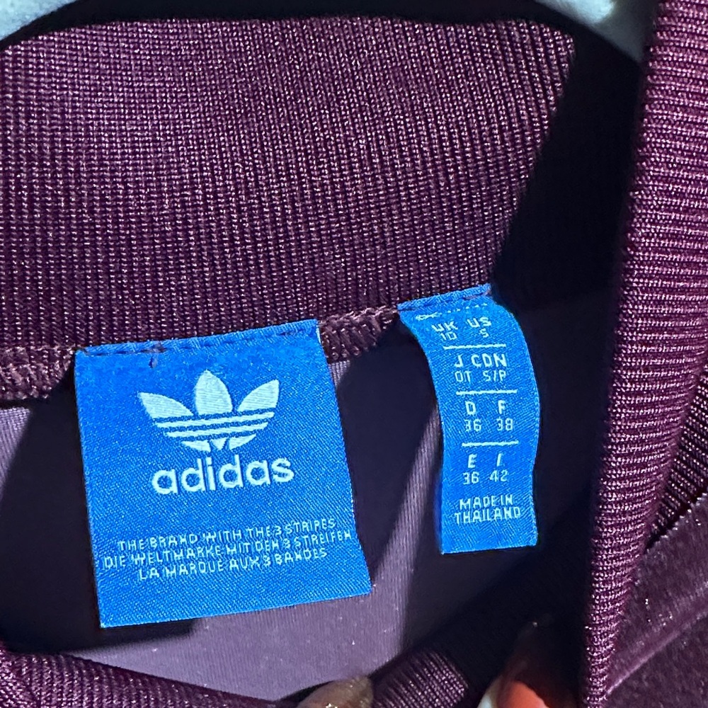 Adidas Deep Purple Sports Jacket